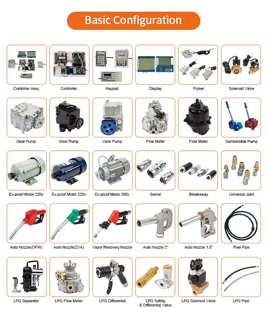 LPG Dispenser Flow Meter Pump Parts Gas Station Kenya