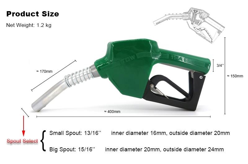 UL Listed Tdw 11A Automatic Fuel Nozzle (OPW)