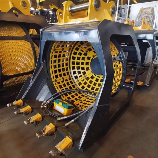 굴삭기 맞춤형 조정 버킷 중국 OEM 공장