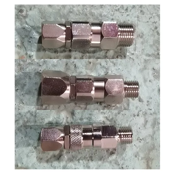 1''에서 3/4'' 호스 회전까지 가변 직경